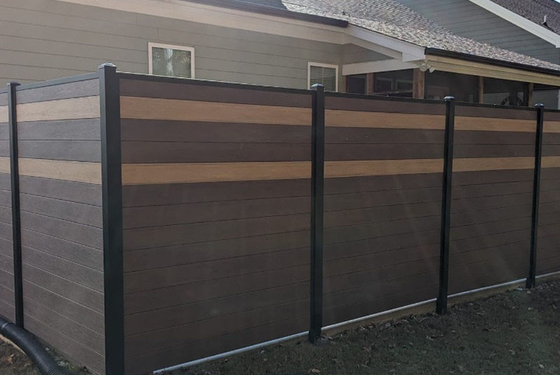 Omheinend Grijze Buiten de Muuromheining For Building Decor van WPC 170x24mm 24x170mm