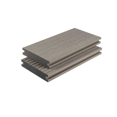 Gray Solid Wood Plastic Panel-Decor 145x30mm van de Raads Anticorrosief Vochtbestendig Binnenplaats