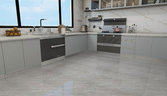 slijtvast keramische rustieke tegels grijs voor slaapkamer en 400x400mm marmeren vloertegels voor woonkamer