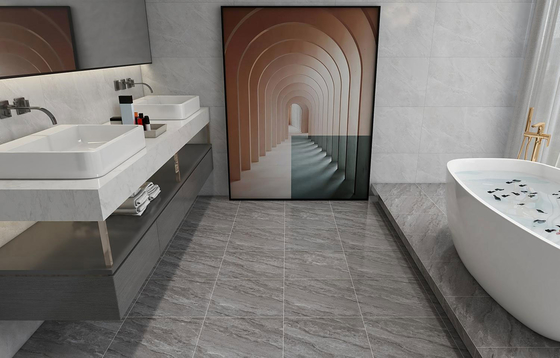 Firebrick 400x400mm Gelaste Mat binnen Keramische rustieke tegels voor woonkamer En stijlvolle vloertegels voor eetkamer