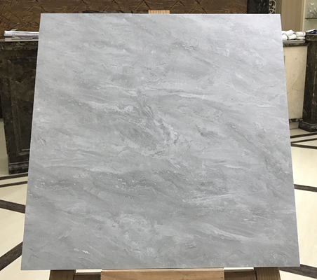 Niet-glijdende keramische rustieke tegels voor kantoor en 400x400mm marmeren look mat geglazuurde grijze vloer voor restaurant