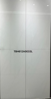 slijtvastheid gepolijst geglazuurd Carrara keramische tegels glanzend beige voor badkamer