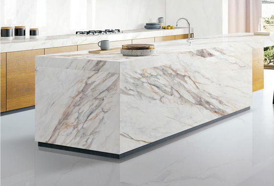 slijtvast witgoud gesinterd stenen plaat 1600x3200x12 mm