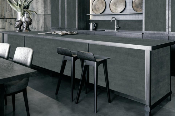 Brooke Grey 1600x3200x12mm Gesinterde stenen platen slijtvastheid