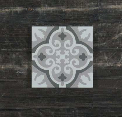 20x20 cm rustieke keramische tegels voor kantoor en grijze bloemenwandtegels voor woonkamer