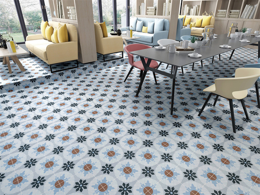 Grauw en blauw 20x20 cm keramische rustieke tegels voor binnenmuren en vloeren