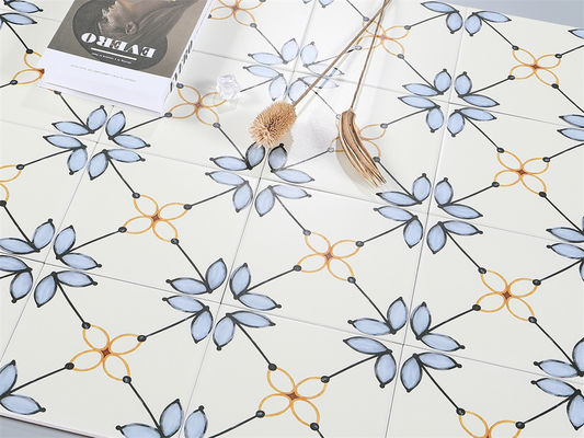 Beige 20x20cm Keramische Rustieke Tegel voor Badkamer en Keuken