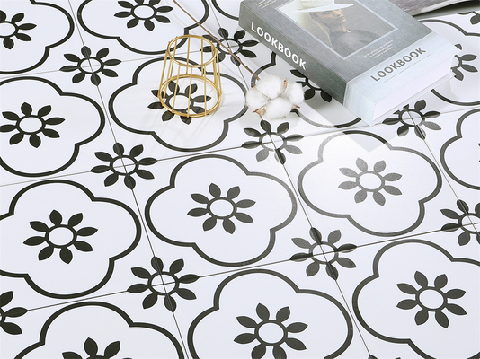 slijtagebestendige 200x200 mm AAA vloer en binnenmuur Floret keramische rustieke tegels voor badkamer en woonkamer