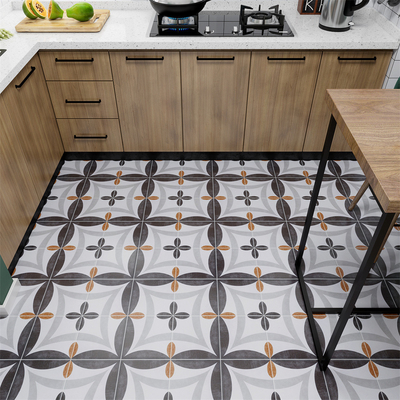Grijze steen 200x200 mm binnenmuur en vloer keramische rustieke tegels voor balkon en slaapkamer