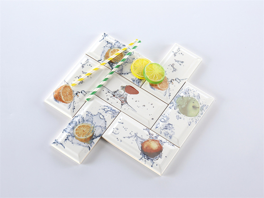 Witte 75x152mm binnenkant keramische wand broodtegels voor keuken en woonkamer