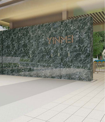 Niet-glijdende groene luxe steen 60x120cm volledig gepolijst geglazuurd buitenste curatien wandtegels voor tuin