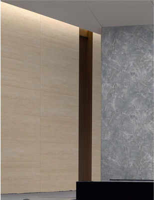 Lichtgele Travertijn Matte Antieke Buitentegel 60x120cm