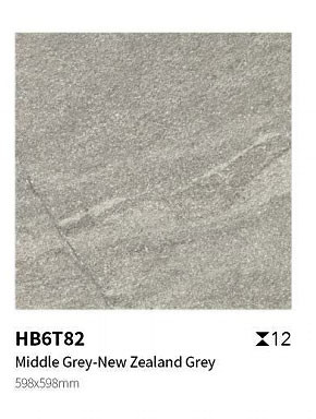 AAA Graad Grijze Klei Buitensteensteentegel 600x600mm Niet-glijdende Paving