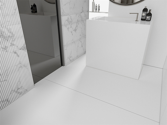 Pure witte 1420x2700mm Mat buitenmuur porselein gesinterd stenen plaatje en grote plaatjes voor decoratie en eetkamer