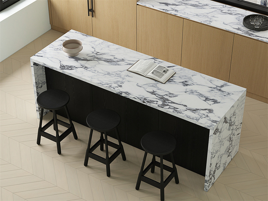 Zuur-bestendige 1600x3200mm Gepolijste Gesinterde Steenplaat Voor Kantoor