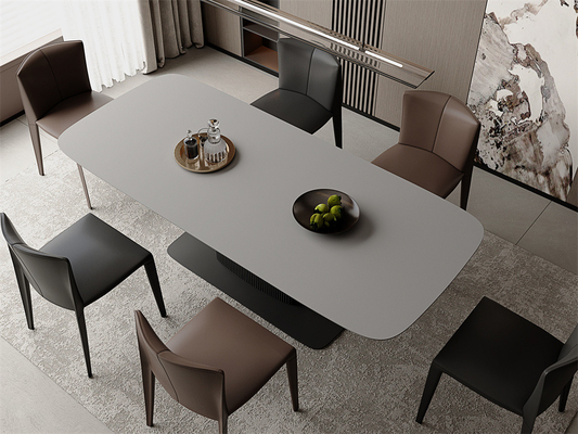 Mat geglazuurd porselein gesinterd stenen plaat 1600x3200mm en grijs porselein rotsplaat voor woonkamer