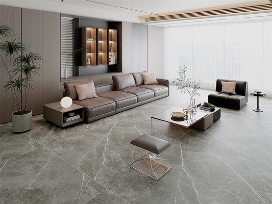 1600x3200mm Matt Duurzame tegels Indoor vloer Porselein Marmeren platen En Porselein Rock Slab Voor Restaurant