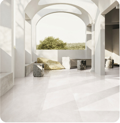 Beige 60x120cm vochtbestendige binnenvloer babygezicht geglazuurde porseleinen tegels voor slaapkamer en balkon