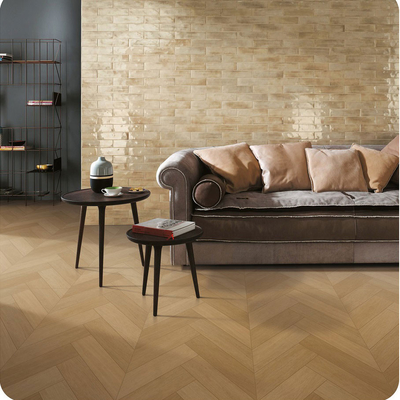 Herringbone Bruin 60x120cm milieuvriendelijke tegels en binnen vloer hout als porseleinen tegels voor de keuken