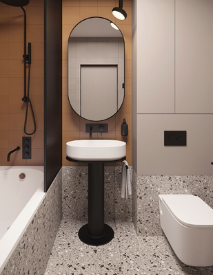 Moderne binnenmuur Duurzame tegels 600x1200mm En Elegante Baby Face Porseleinen Tegel Voor Woonkamer En Decoratie