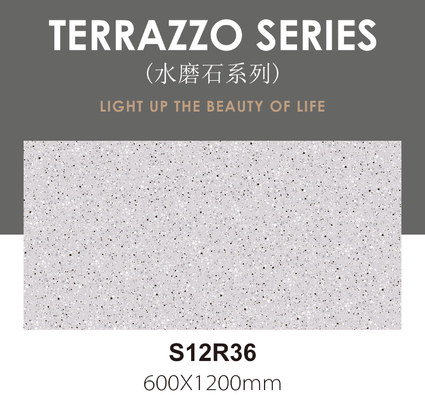 600x1200mm Zuur-Bestendige Terrazzo Porseleinen Vloertegels