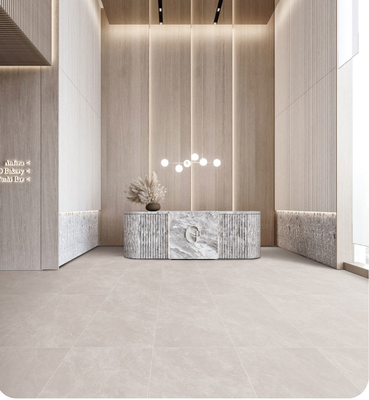Waterdicht beige 600x1200 mm zacht geglazuurd interieur porseleinen vloertegel en milieuvriendelijke tegel voor herbouw