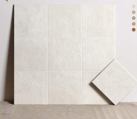 600x600mm Beige vloer en wand met keramische textuur binnentegels voor badkamer en woonkamer