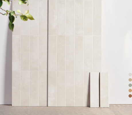 Beige 400x800mm milieuvriendelijke tegels en babyface geglazuurde keramische wandtegels voor slaapkamer en woonkamer