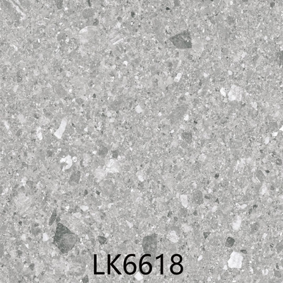 Waterdicht Terrazzo tegel en witte binnenmuur 60x60cm Porselein Full Body tegels voor kantoordecoratie