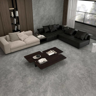 Vierkante binnenmuur 1200x1200mm SGS Baby Face Porseleinen tegels En Marmer Look Grijze tegels En Balkon En Decoratie