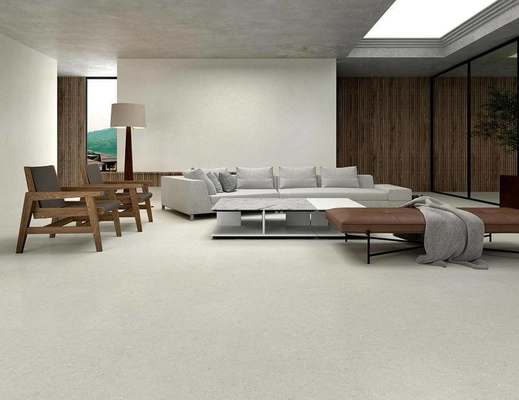Grijze elegante baby gezicht geglazuurde porseleinen tegel ISO9001 En 1200x1200mm binnenste vloertegels voor de wederopbouw en badkamer
