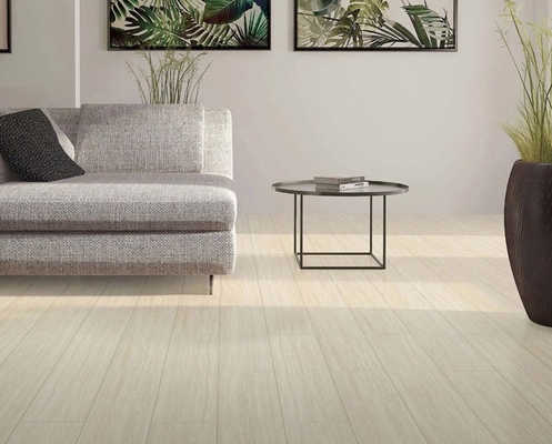 Geel en grijs 200x1000 mm antibacteriële houten porseleinen banden binnenvloer voor badkamer