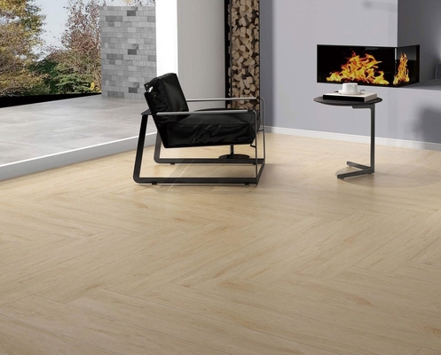 Vochtbestendige 200x1200mm Gele Bruine Houten Porselein Strepen Eco-vriendelijke vloerstrepen Voor Decoratie
