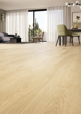 Antibacteriële 200x1200mm gele houten porseleinstrips voor de keuken AAA-klasse