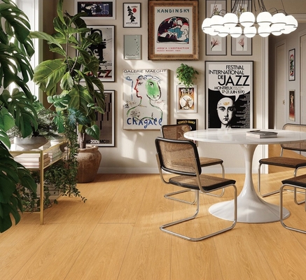 Graad AAA Houten porseleinen banden Geel Grijz 250x1500mm Decoratieve vloertegel Voor gebouwen