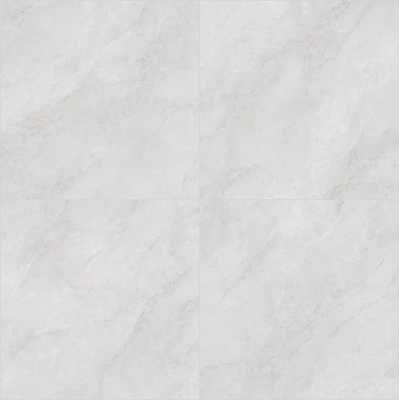 Elegante 1200x1200mm lichtgrijze gepolijste marmer gesinterde stenen plaat voor balkon en hotel