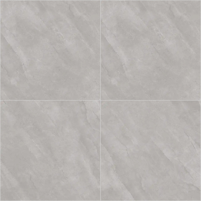 Klasse AAA Lichtgrijze Gepolijste Gesinterde Steen Platen 1200x1200mm Voor Slaapkamer