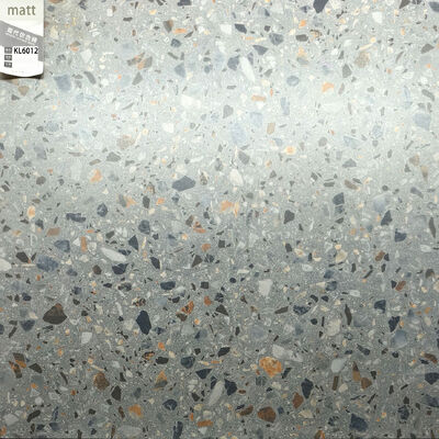 Grade AAA Grijs 600x600mm Terrazzo keramische vloertegels voor eetkamer en slaapkamer