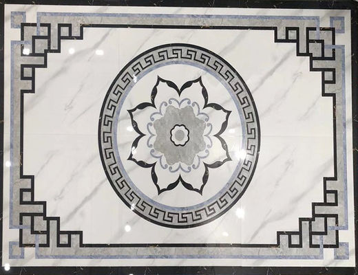 600x600mm Witte Carrara Crystal Gepolijste Porseleinen Tegel