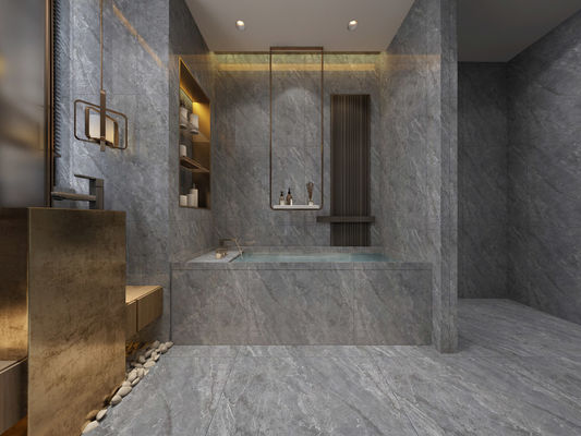 32x32“ ISO13006 poetste Verglaasde Tegels Gray Marble 9.8mm op
