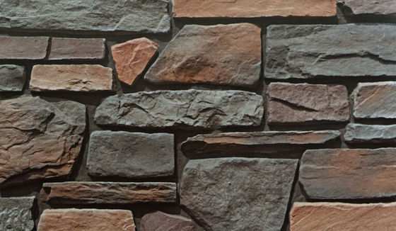 De Baksteenplattelander van de Homestone Externe Beschaafde Steen, W.A 0,03 Decoratief Muurcomité