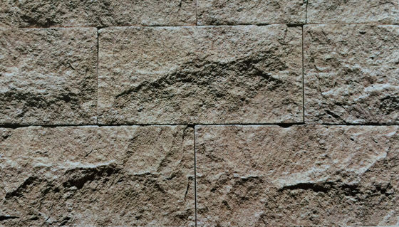 SGS PRIMERA Kunstmatige het Cement Rustieke Omheining Wall van de Baksteensteen 0,03 Absorptie