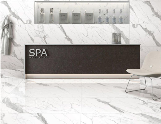 45X90cm SGS Witte Carrara Porseleintegel, 31KG/ctn-van achtergrond TV Verglaasde Muurtegels