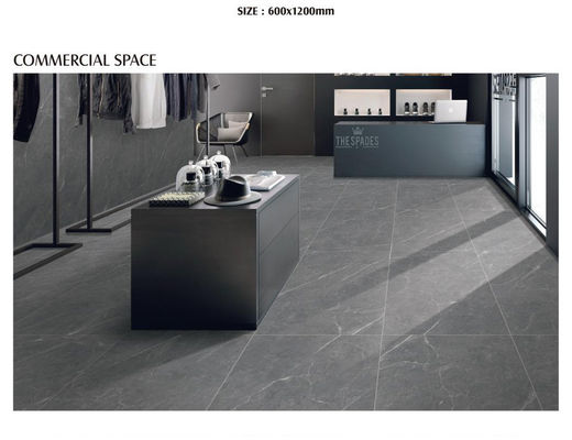 600x1200mm ISO Porselein Verglaasde Tegels Matt Finish Glazed Grey Marble PRIMERA