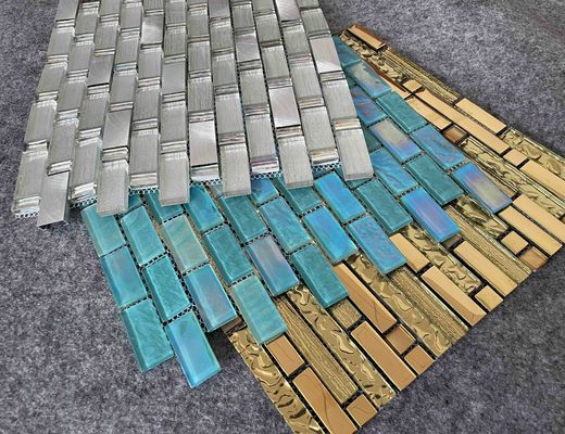PRIMERA 8mm het Mozaïektegels Ring Design Hotel Villa 300x300mm van het Luxeglas