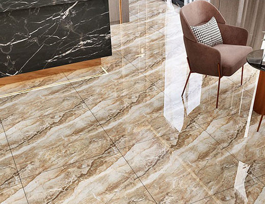 800x800mm 3pcs/Ctn Gouden van de de Tegelswoonkamer van de Kleurenvloer Porselein 11mm van Fullbody