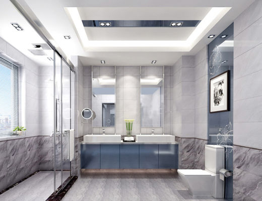 300x600 mm glanzende keramische wandtegels voor badkamer en keuken