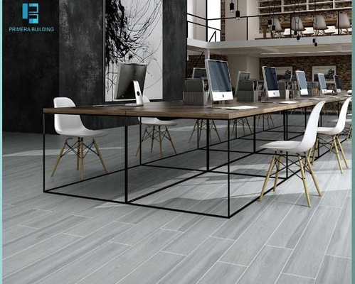 Natuurlijke houten vloertegels 200x1200 mm grijze kleur